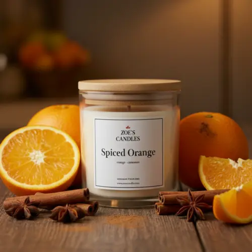 Spiced Orange Scented Candle